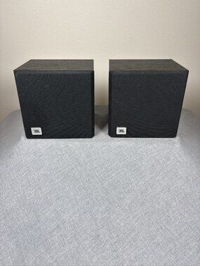 Pair JBL G Movies Surround Speakers Wall Mountable Home Theater Black